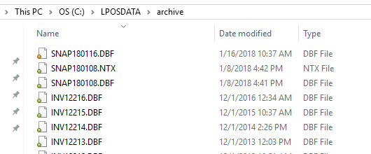 Snapshot File Structure